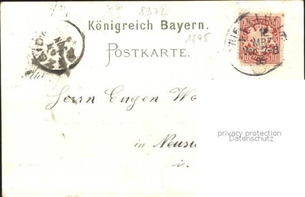 Zwiesel Niederbayern Marktplatz Kirche – Bild 2