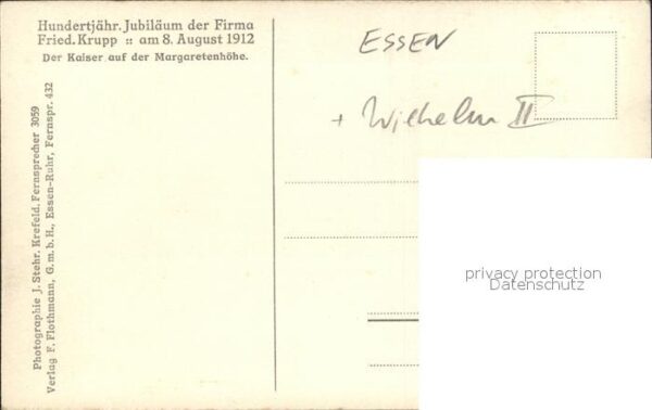 Essen Ruhr Der Kaiser auf der Margaretenhoehe – Bild 2