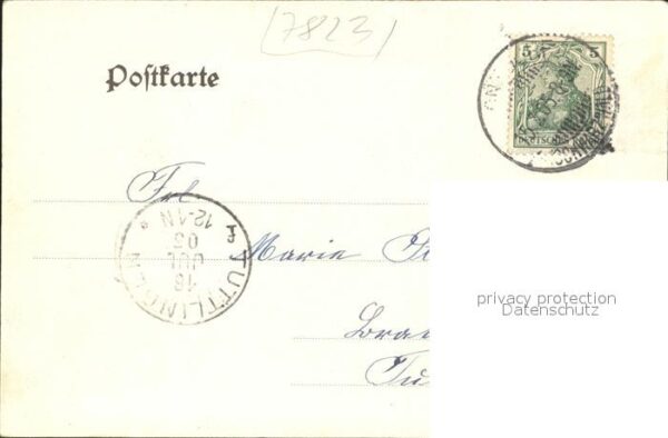 Bonndorf Schwarzwald Gesamtansicht Amtshaus – Bild 2