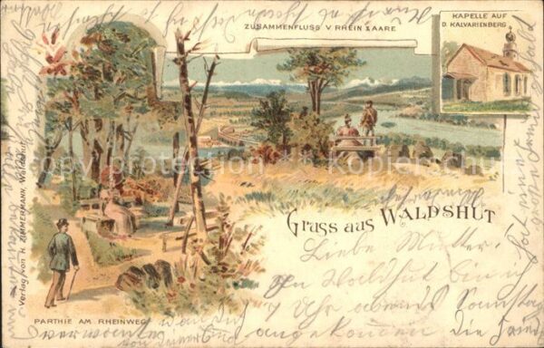 Waldshut Tiengen Rhein Kapelle Kalvarienberg