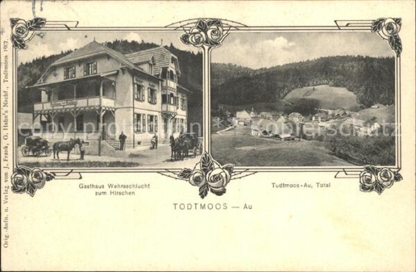 Todtmoos Gasthaus Wehraschlucht zum Hirschen