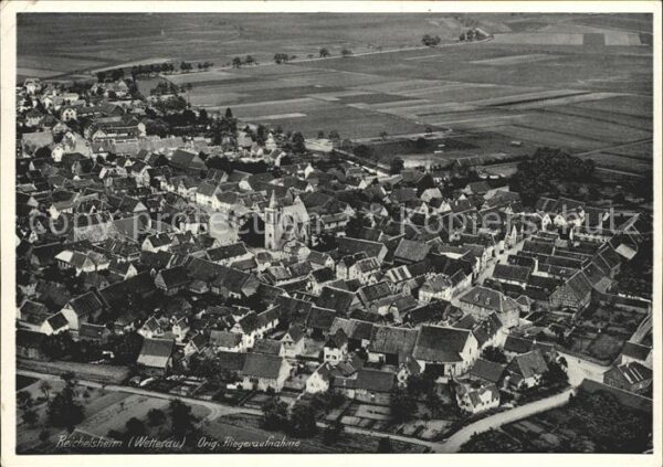 Reichelsheim Wetterau Fliegeraufnahme