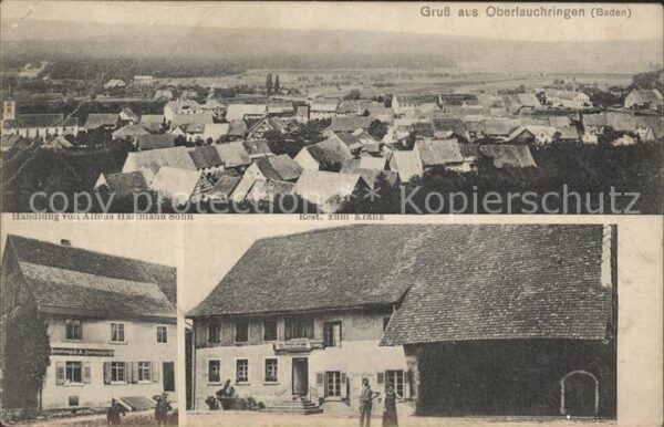 Oberlauchringen Handlung Alfons Hartmann Sohn Restauration zum Kranz