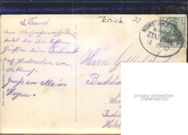 Oberlauchringen Handlung Alfons Hartmann Sohn Restauration zum Kranz – Bild 2