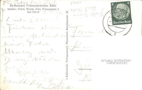 Koeln Rhein Friesenschenke – Bild 2