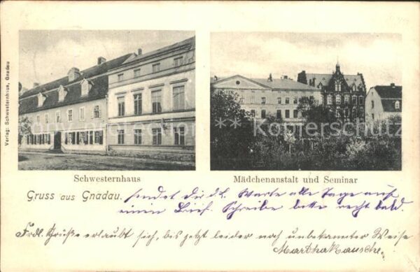 Gnadau Schwesternhaus Maedchenanstalt Seminar