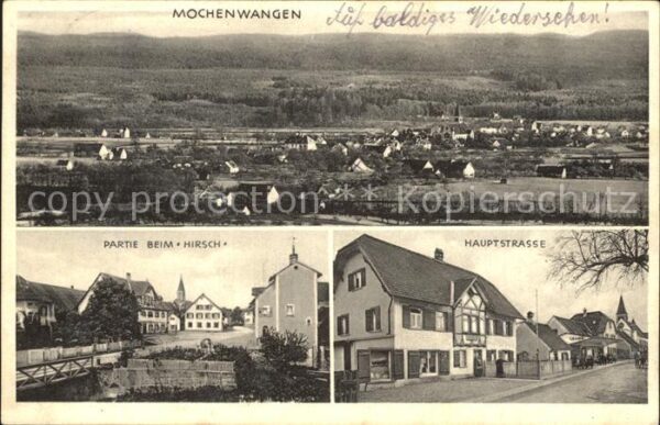Mochenwangen Partie beim Hirsch Hauptstrasse