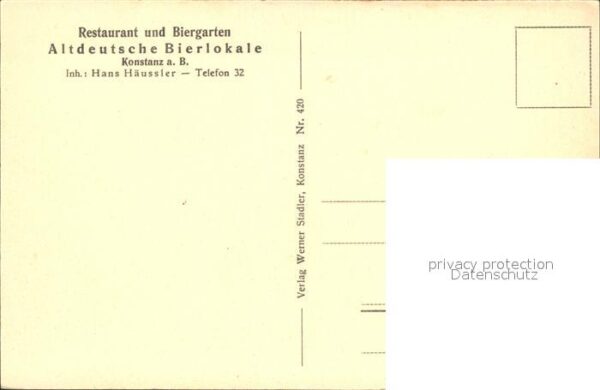 Konstanz Bodensee Restaurant Alte Brauerei Burghof – Bild 2