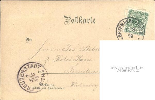 Ohlsbach Gasthaus zum Rebstock Moosturm Hohes Horn – Bild 2