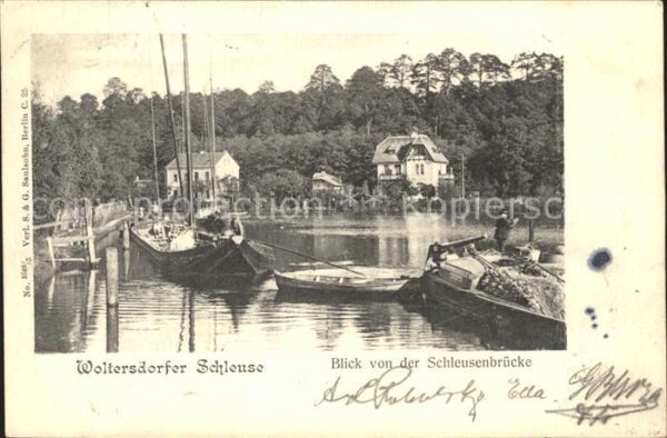 Woltersdorf Erkner Schleuse