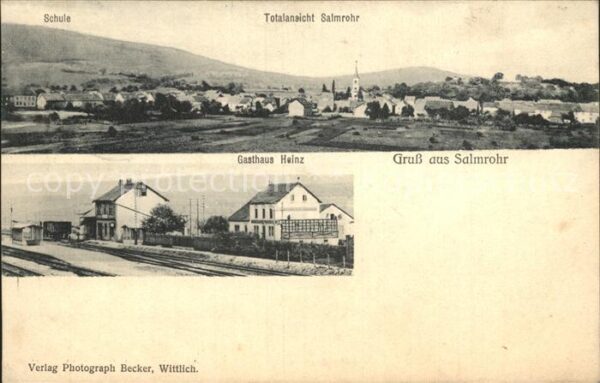 Salmrohr Schule Gasthaus Heinz Totalansicht