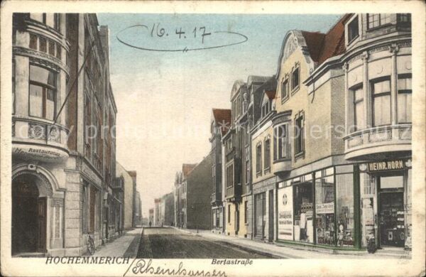 Hochemmerich Bertastrasse