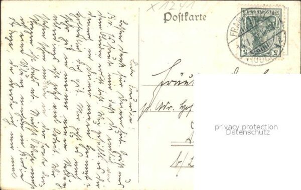 Heinersdorf Fuerstenwalde Spree Schloss Kirche Partie im Schlosspark – Bild 2