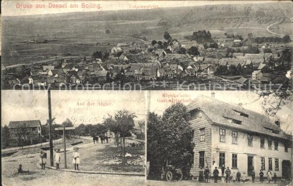 Dassel Solling Totalansicht Auf dem Algier Gasthaus