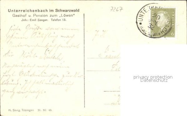 Unterreichenbach Calw Gasthof Pension zum Loewen – Bild 2