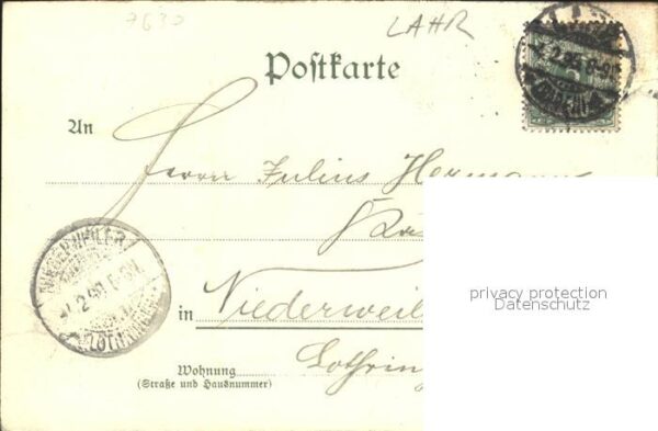 Lahr Schwarzwald Stiftskirche Gasthaus zur Krone – Bild 2