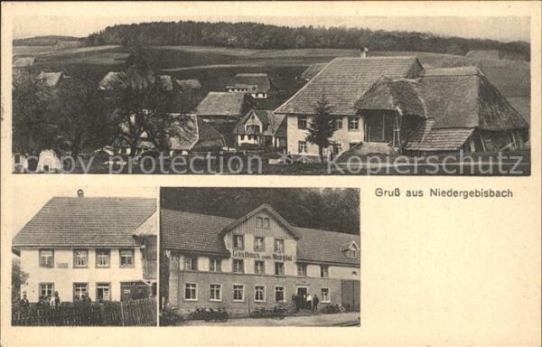 Niedergebisbach Gasthaus zum Murgtal