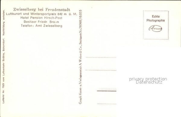 Zwieselberg Freudenstadt Fliegeraufnahme – Bild 2