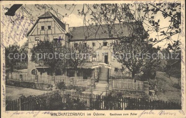 Waldkatzenbach Gasthaus zum Adler