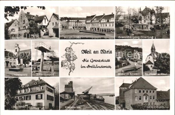 Weil am Rhein Hauptstrasse Leopold Schule Schwimmbad