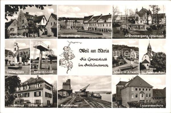 Weil am Rhein Rheinhafen Schwimmbad Laeublinhof