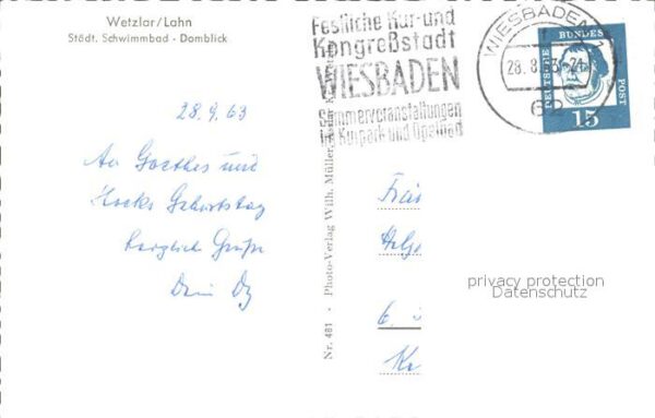 Wetzlar Staedtisches Schwimmbad Domblick – Bild 2