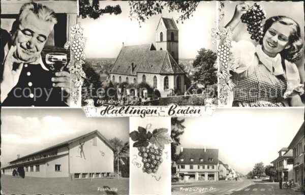 Haltingen Festhalle Freiburger Strasse Evangelische Kirche