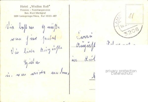 Lamspringe Hotel Weisses Ross – Bild 2