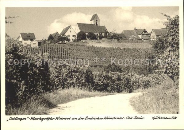 oetlingen Weil Rhein Reben Kirche