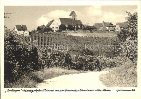 oetlingen Weil Rhein Reben Kirche