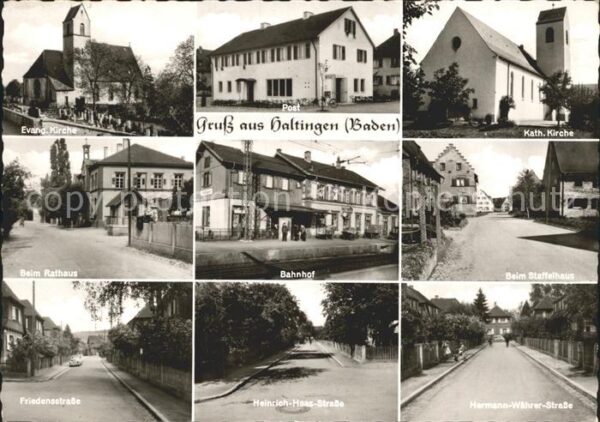 Haltingen Katholische Kirche Staffelhaus Rathaus
