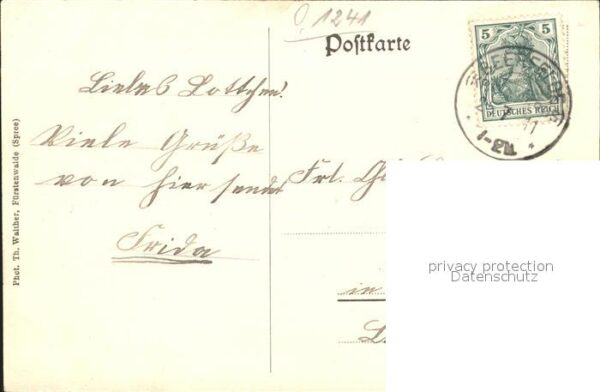 Beerfelde Kirche Korby´s Gasthof Dorfansicht – Bild 2