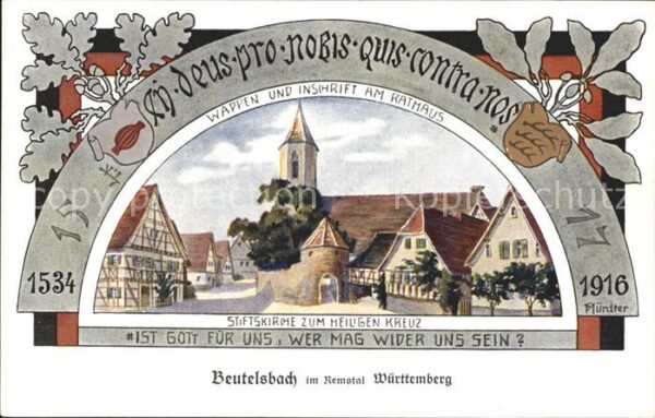 Beutelsbach Weinstadt Stiftskirche Zum Heiligen Kreuz