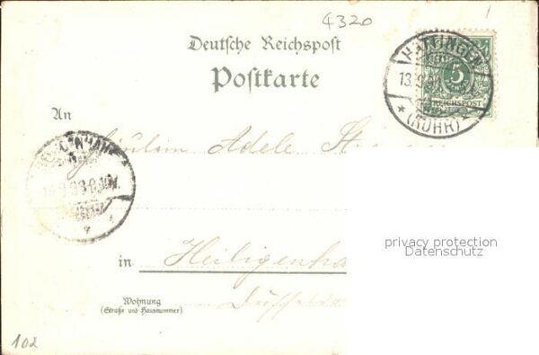 Hattingen Ruhr Bahnhof Kriegerdenkmal Burg Blankenstein – Bild 2
