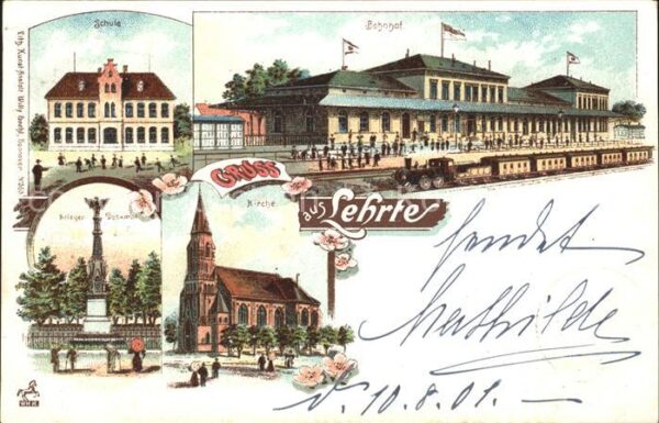 Lehrte Hannover Schule Bahnhof Kirche