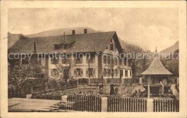 Utzenfeld Schwarzwald Gasthaus zur Eiche