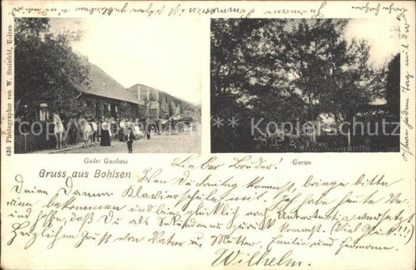 Bohlsen Garten Gades Gasthaus