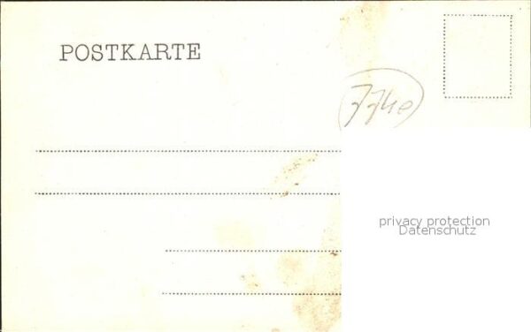 Triberg Schwarzwald Hauptstrasse mit Postauto – Bild 2