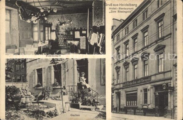 Heidelberg Neckar Hotel Restaurant zum Rheingold