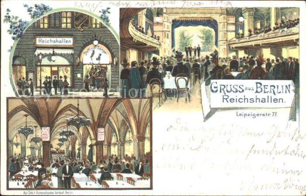 Berlin Die Reichshallen