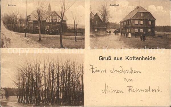 Kottenheide Gasthof Schule Wald