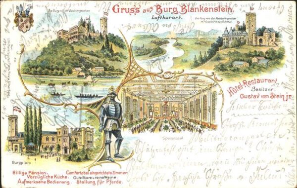 Blankenstein Ruhr Burg Burgplatz Speisesaal