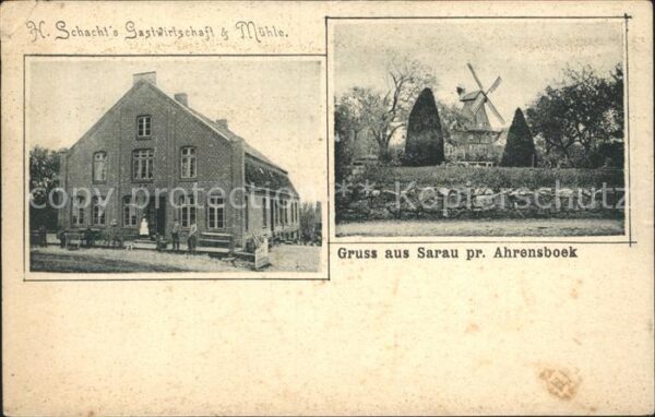 Sarau Holstein Schacht´s Gastwirtschaft Muehle