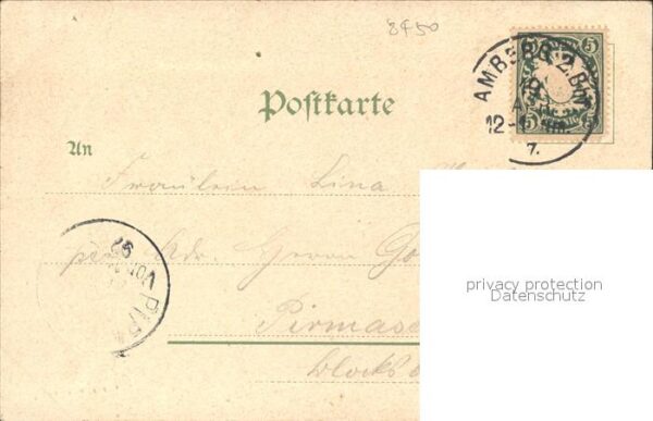 Amberg Oberpfalz Bergkirche Franziskaner- Kloster Nabburger- Tor – Bild 2