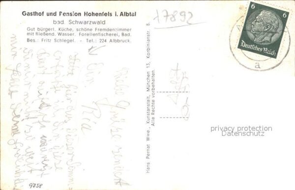 Hohenfels Albbruck Gasthof Pension – Bild 2