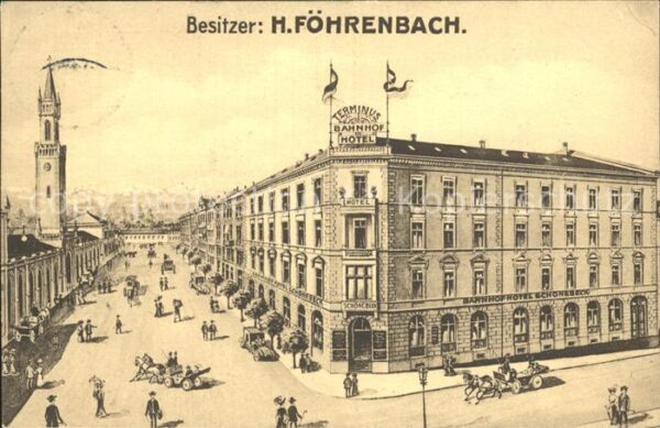 Konstanz Bodensee Terminus Bahnhof Hotel