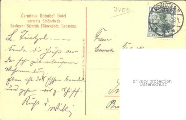 Konstanz Bodensee Terminus Bahnhof Hotel – Bild 2