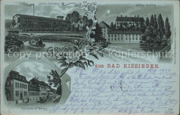 Bad Kissingen Obere Saline Fuerst Bismarck Wohnung SchlossAschach