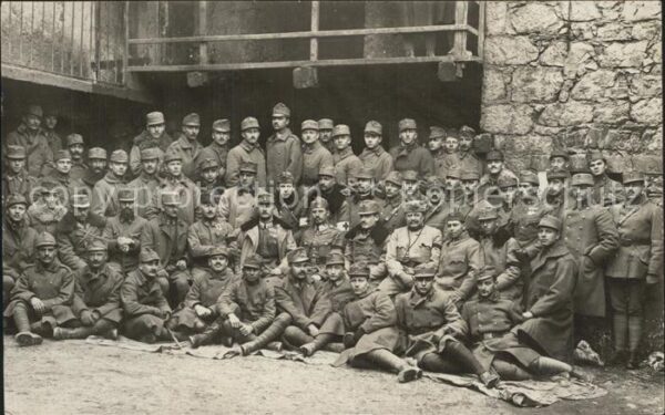 Frankreich WK1 Gruppenfoto Rotes Kreuz