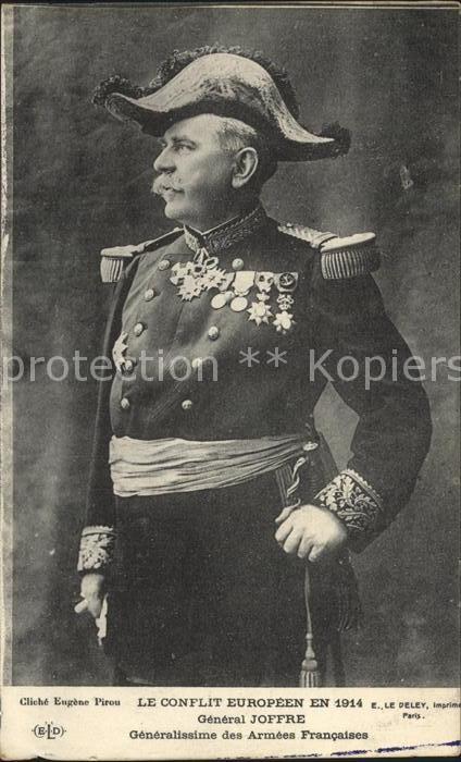 Militaria Generaele Stab Frankreich General Joffre
